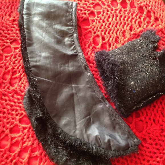 7-Piece Lot Vintage Faux Fur for Wearing, Repairing Or Crafting - Picture 8 of 8